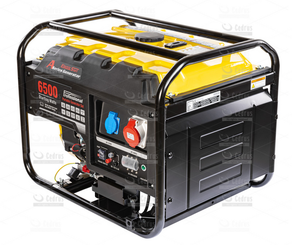 Agregat prądotwórczy Loncin LC6500D-AS 5,5KW 230/400V AVR + Olej + Rozrusznik - Od Ręki