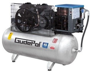 Kompresor tłokowy Gudepol HD 40/200/510VT + Osuszacz zięmbniczy