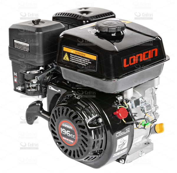 Silnik spalinowy Loncin 200F-W wał poziomy typ W stożek