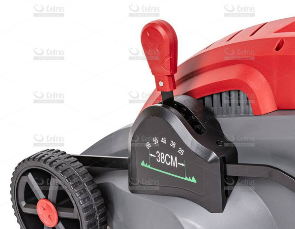 Kosiarka elektryczna Cedrus KE38 1600W - silnik indukcyjny - Od Ręki