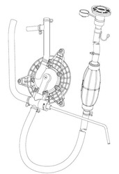 Pompa pomocnicza z funkcją napełniającą Cifarelli M1200 zestaw