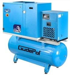 Kompresor śrubowy Gudepol GD SMART-R 7,5/10-500/11-VT z osuszaczem ziębniczym