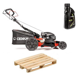 Kosiarka spalinowa Cedrus KS53S-H AL HONDA GCV200 - aluminiowa obudowa