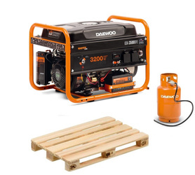 Agregat Prądotwórczy DAEWOO GDA 3500DFE AVR (benzyna lub gaz) + ROZRUSZNIK - OD RĘKI