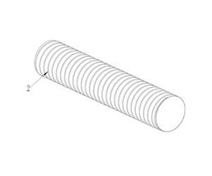 Rura karbowana Weibang WBDL5021R - CZĘŚĆ ORYGINALNA 