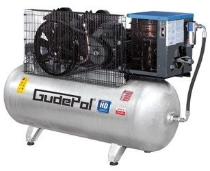 Kompresor tłokowy Gudepol HD 50/270/700VT + Osuszacz zięmbniczy
