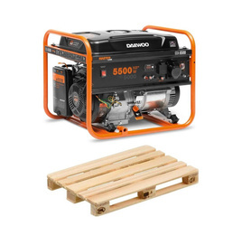 Agregat Prądotwórczy DAEWOO GDA 6500 AVR - OD RĘKI