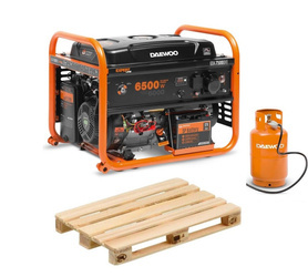 Agregat Prądotwórczy DAEWOO GDA 7500DFE (benzyna lub gaz) - OD RĘKI