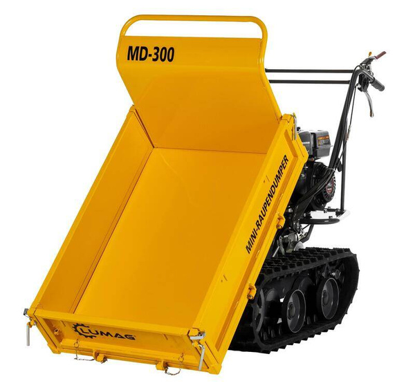 Wozidło budowlane LUMAG MD-300 - Transporter Taczka spalinowa na gąsiennicach - OD RĘKI