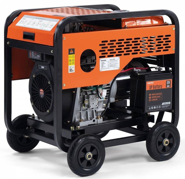 Agregat Prądotwórczy Diesel DAEWOO DDAE 11000DXE-3 AVR Dual Power - OD RĘKI 