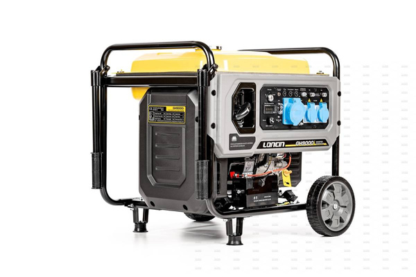 Agregat inwerterowy Loncin GH9000I ramowy 7kW + Kółka + Olej  - OD RĘKI