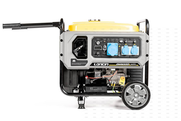 Agregat inwerterowy Loncin GH9000I ramowy 7kW + Kółka + Olej  - OD RĘKI