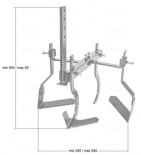 Pielnik/radełko regulowane CEDRUS glebogryzarki GL06