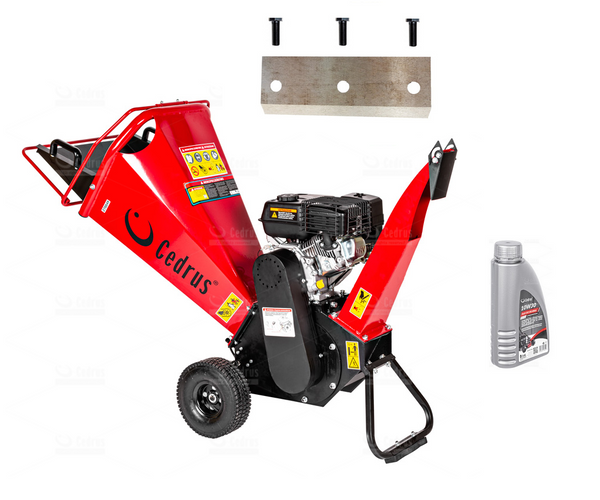 Rozdrabniacz Spalinowy Cedrus RB02 do 10 cm + Nóż -1szt - OD RĘKI 