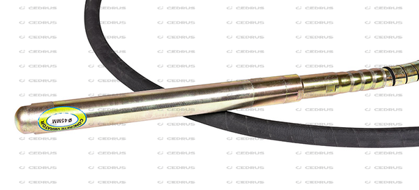 Wibrator spalinowy do betonu Cedrus WT01 Loncin G200F + wałek 6m + buława 45mm